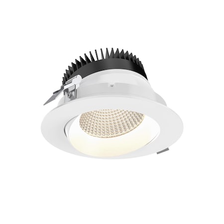 Dals Lighting Revolve 6-Inch Regressed Gimbal Downlight GBR06-CC-WH
