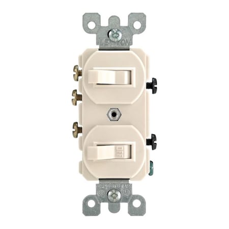 Gorgeousglow 05241-0TS 3-Way Combination Switch Light Almond GO612715