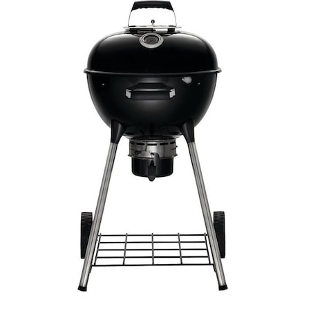 Napoleon Premium 18 Charcoal Kettle Grill, 17.5 sq-in Primary Cooking Surface, Black NK18K-LEG-3