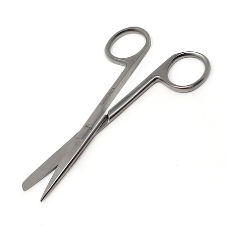 A2Z Scilab Lab Scissors 4.5 inches Sharp/Blunt Straight Blades, Stainless Steel A2Z-ZR-099S