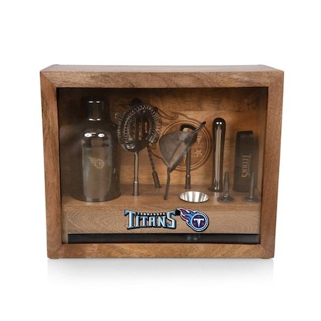 Picnic Time Family Of Brands NFL Tennessee Titans - Old Fashioned Bar Set 861-09-511-317-2