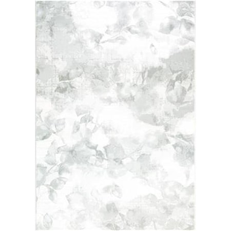 Dynamicrugs Dynamic Rugs Mysterio Rectangular Rug, Silver - 6 ft. 7 in. x 9 ft. 6 in. MS71012134902