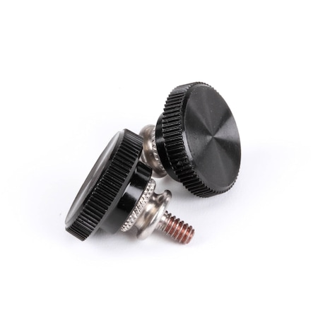 Vita-Mix Screw, Thumb, Black Caps, Back Covers, Blending Station, 2PK 018005