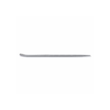 Mayhew Plated Jimmy Bar, 30 in L, 7/8 in W Curved Tip, Metal 479-49004