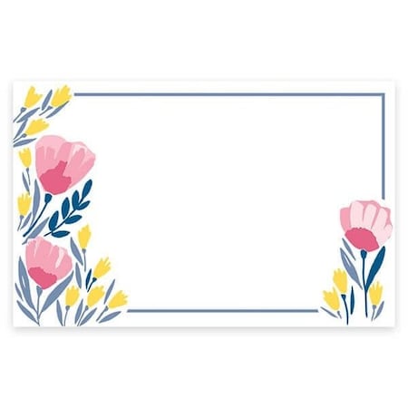 Nashville Wraps Pink Petals Enclosure Gift Card, 3.5x2.25, 50PK AC7136