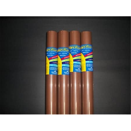 Riteco Raydiant Fade Resistant Art Rolls Warm Brown 48 In. X 50 Ft. 4 Pack, 4PK 80127