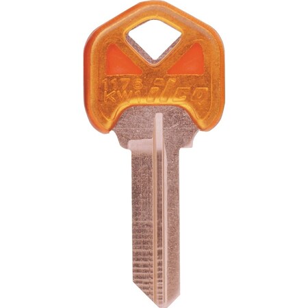 Ilco Kwikset Design Decorative House Key KW1-Amber, 5PK IAK00004320