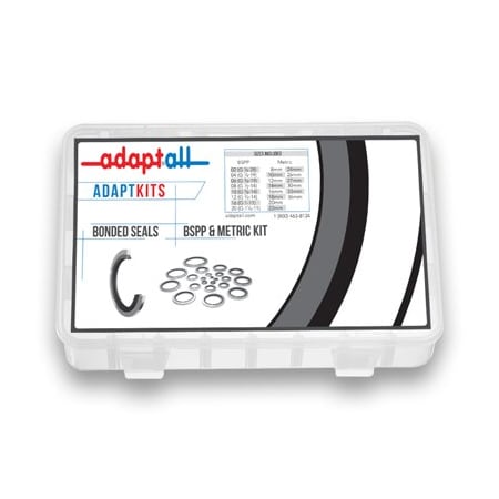 Adaptall BONDED SEAL KIT BSPP/METRIC KIT-SEALS-BSPP+MET