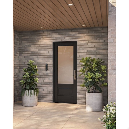 Doornmore G7501, 33.75" x 82" ( 32" Door) Left Hand, Mahogany 3/4 Lite Exterior Door G7501-SW-3280_1_LI