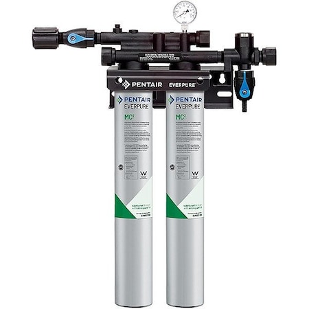 Pentair Everpure Water Filtration System, 3/4 in, FNPT EV927502 -75