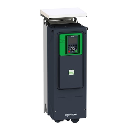 Schneider Electric Variable FrequencyDrive, 480V, Black/Green ATV650D22N4U