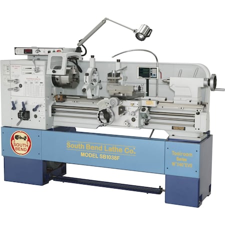 South Bend 16" x 40" Variable-Speed Lathe with DRO SB1038F