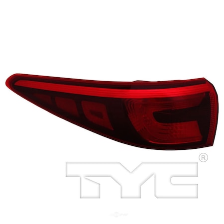 Tyc Capa Certified Tail Light Assembly 11-6912-00-9