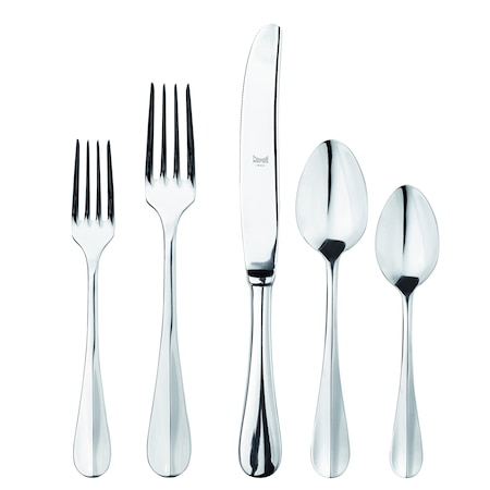 Mepra Roma Flatware Set - 20 Pieces - Stainless Steel 101422020
