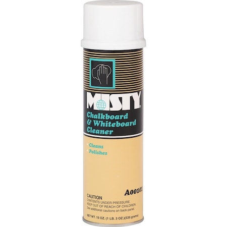 Misty Chalkboard/Whiteboard Cleaner, 19oz, 12PK, White AMR1001403