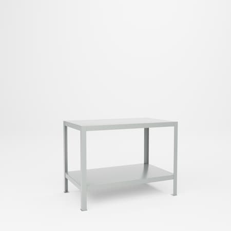 Pucel Extra Heavy Duty Tool Stand, 2-Shelf, 48 in W x 36 in H x 28 in D, Putty HS-2848-2