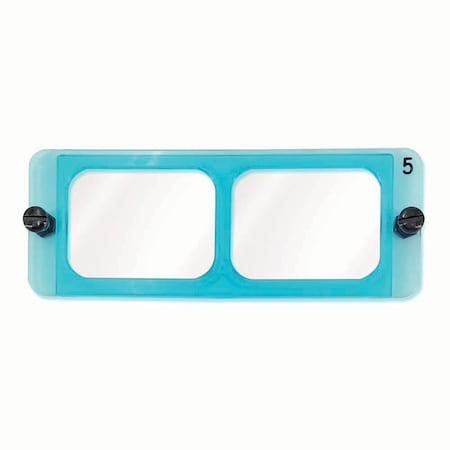 Jorgensen Laboratories Optivisor Replacement Lens Plate 2.5x Magnification, 8" J0801LPD