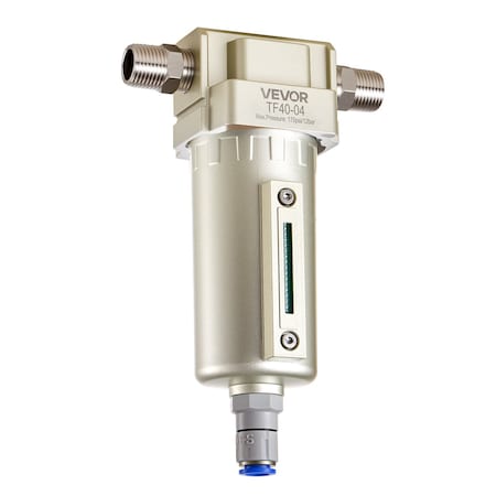 Vevor Air Compressor Filter 1/2 in NPT Air Dryer with 5m Brass Filter Element TF40-04