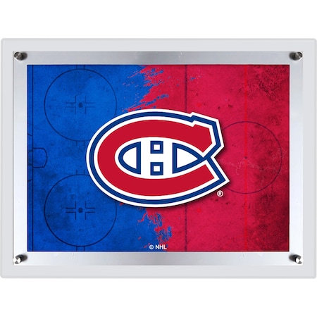 Holland Bar Stool Co Montreal Canadiens 14.5 in. x 12 in. Backlit LED Sign by Company LBLedA