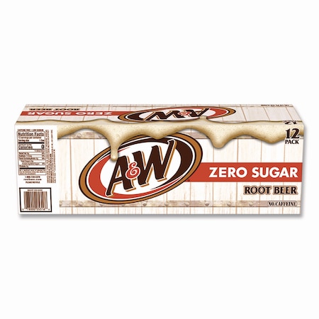 A&W Zero Sugar Root Beer, Vanilla, 12 oz Can, 24PK DRP5054712