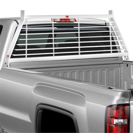 Rki Window Grille Steel for 2004 Plus Louvered Ford F150, White RKIWG15