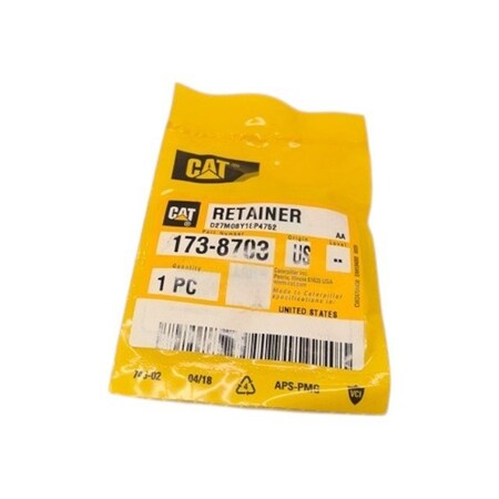 Caterpillar RETAINER, CATERPILLAR OEM 1738703 1738703