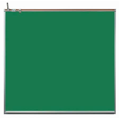 Aarco All Purpose Professional Series Porcelain on Steel Chalk Board, Size 48''Hx48''W 120A-44CG