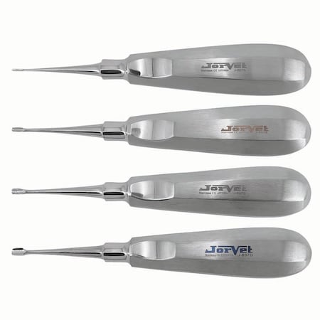 Jorgensen Laboratories Winged Dental Elevators, Sizes, 4PK J0897S