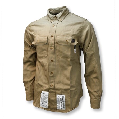 Neese Workwear 7 oz Indura FR Shirt-KH-5X VI7SHKH-5X