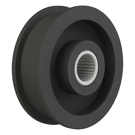 Brewer Machine & Gear Flat Belt Idler Pulley, 1 in Bore dia. PBF