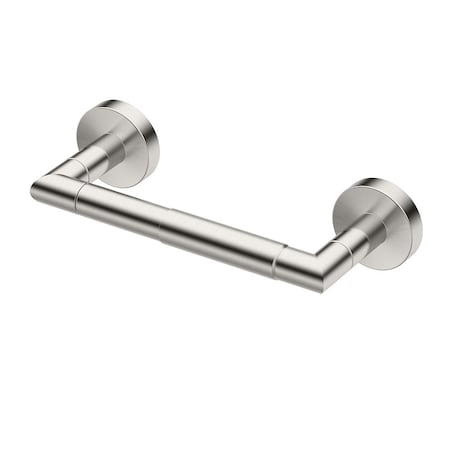 Gatco Glam Standard Toilet Paper Holder, Satin Nickel 4643B