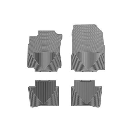 Weathertech Grey, Front and Rear All Weather Floor Mats W214GR-W215GR