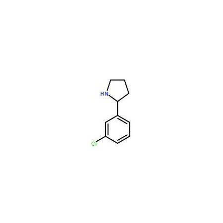 Ak Scientific 2-(3-Chlorophenyl)pyrrolidine (1g), CAS 298690-74-1 3067AB-1g