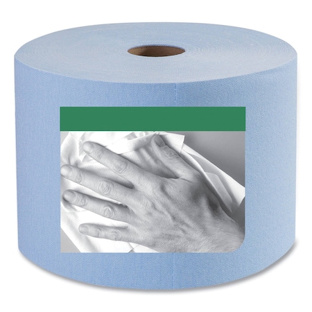 Tork Tork Heavy-Duty Industrial Paper Wiper Blue W1, Giant Roll, 450304 450304