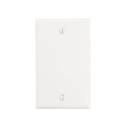 Leviton Blank Wallplate 1G White 88014-000