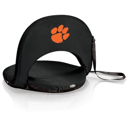 Picnic Time Family Of Brands NCAA Clemson Tigers Oniva Stadium Seat - Reclining Bleacher Seat with Back Support 626-00-179-104-0