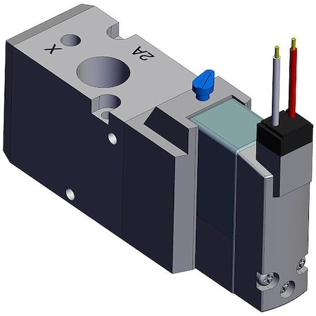 Smc Solenoid Air Control Valve, 94 mm L VP342RK-5MZE1-02NA