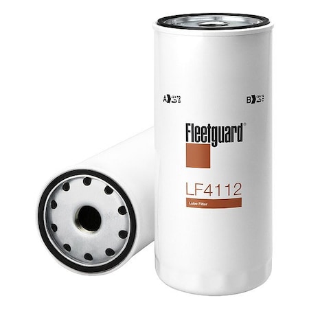 Fleetguard Oil Filter, Spin-On LF4112