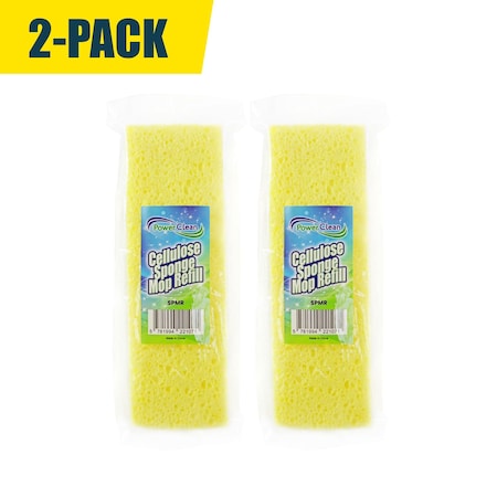 Power Clean Cellulose Sponge Mop Refill - 2PK SPMR-2