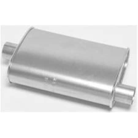 Dynomax 17711 Thrush Turbo Muffler - Oval DYN17711