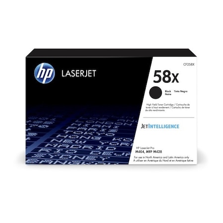 Hp 58X (CF258X) High Yield Black Original LaserJet Toner Cartridge (10,000 Yield) CF258X