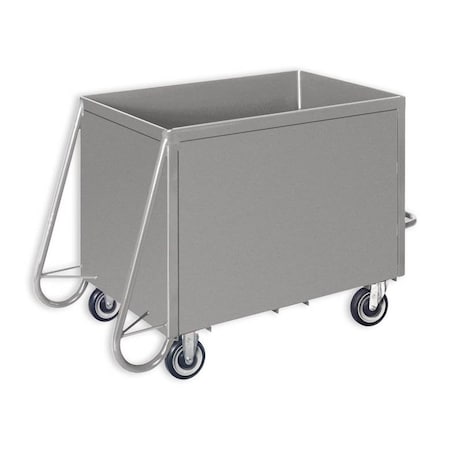 Pucel Rollover Box Truck, 24 in W x 48 in D x 24 in H, Putty ROBT-48-P