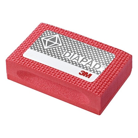 3M Snding Hand Pad, 2 1/4in W, 3 3/4in L, PK10 7100323058