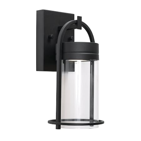 Afx Langston, LED Outdoor Sconce, 12"H, Black LNGW0512LAJUDBK