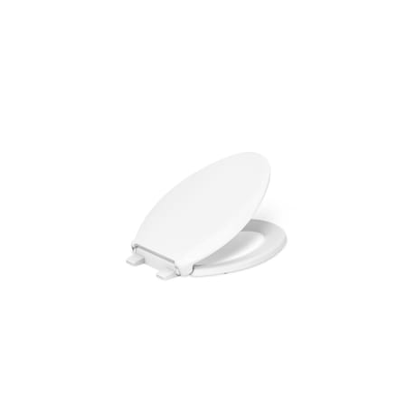 Kohler Cachet Recycled ReadyLatch Quiet-Close elongated toilet seat 35584-0