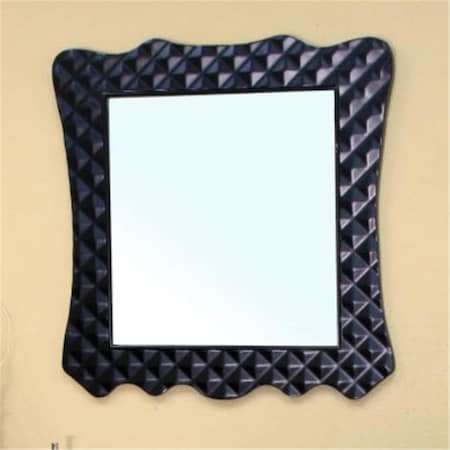 Comfortcorrect Solid Wood Frame Mirror - Black - 31.5X2X34.1 CO2805565