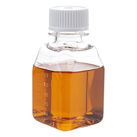 Globe Scientific Media Bottle, PETG, 83 mm H, PK24 7610060