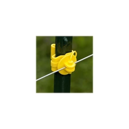 Zareba Pin-Lock T-Post Insulator, Yellow ITPLY-Z