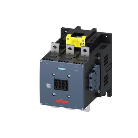 Siemens power contactor AC-3e/AC-3 500 A 3RT1076-6SP36-3PA0
