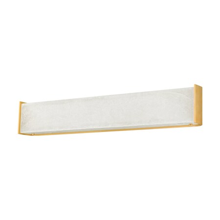 Corbett Lighting Hera 1 Light Wall Sconce 26 In. Vintage Brass 448-26-VB